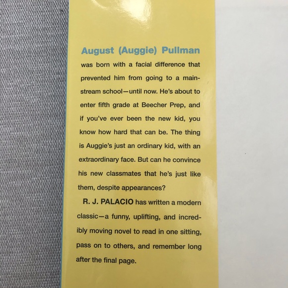 Wonder by R.J. Palacio - Picture 4 of 6